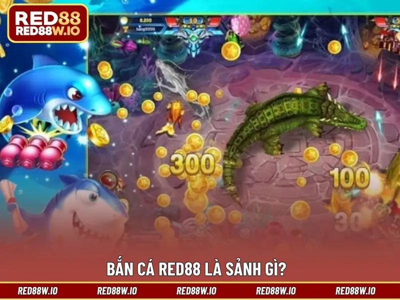 Bắn Cá RED88 - Sảnh Game Săn Quái Thú Đại Dương Thú Vị - melagi