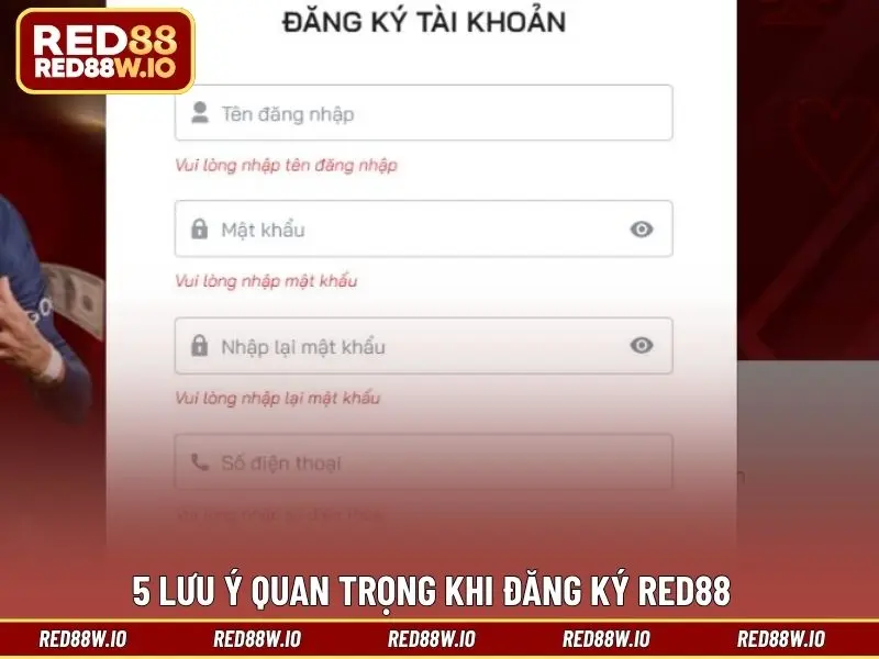 Đăng Ký RED88 1 Cách Dễ Dàng Chỉ Trong Vài Bước Thao Tác - melagi