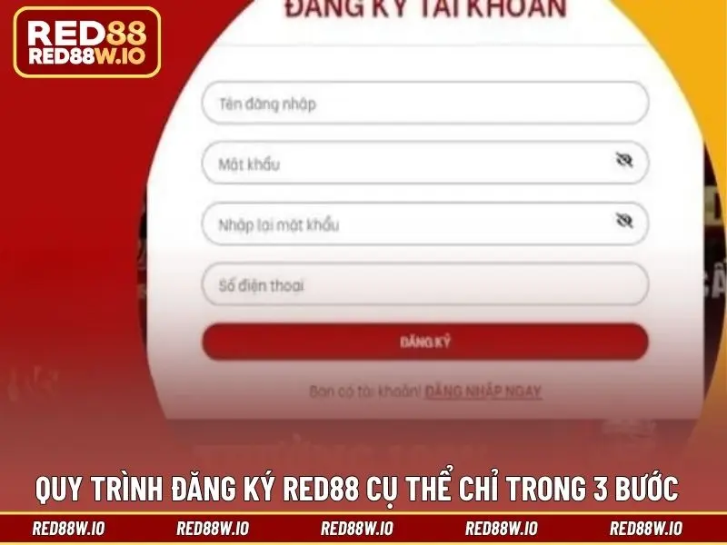Đăng Ký RED88 1 Cách Dễ Dàng Chỉ Trong Vài Bước Thao Tác - melagi
