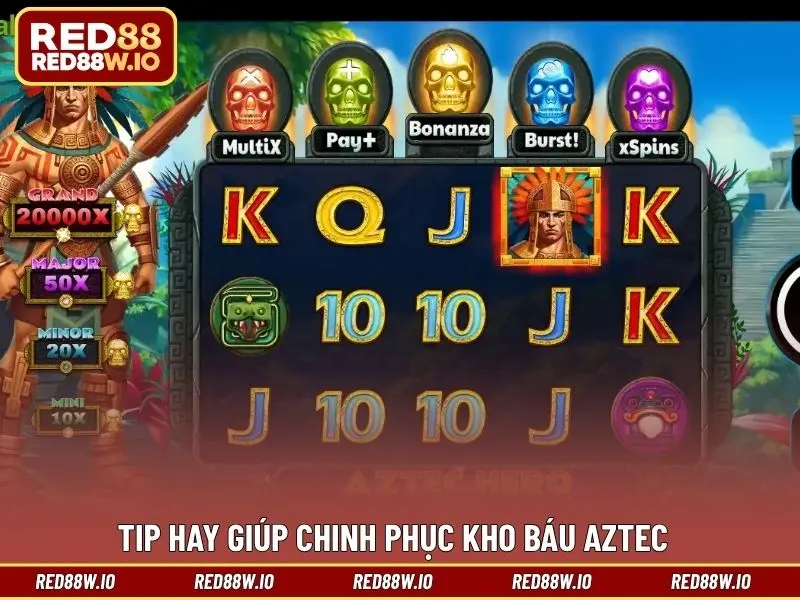 Kho Báu Aztec - Tựa Game Quay Hũ Kiếm Tiền Cực Khủng - melagi