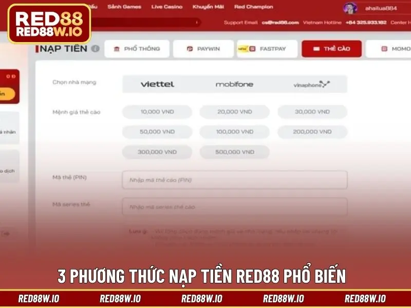 Nạp Tiền RED88 - Hướng Dẫn Giao Dịch Chỉ Trong Tích Tắc - melagi
